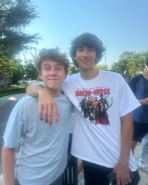 Landon Gordon Instagram - Frick Vape @baylenlevine @cameroncrovetti @lukebusey #frickvape #theboys #secretsofsulphursprings #bunkd