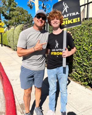 Landon Gordon Instagram - Let’s make a fair deal AMPTP. We all want to get back to work! #unionstrong @sagaftra