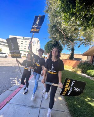 Landon Gordon Instagram - Let’s make a fair deal AMPTP. We all want to get back to work! #unionstrong @sagaftra