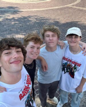 Landon Gordon Instagram - Frick Vape @baylenlevine @cameroncrovetti @lukebusey #frickvape #theboys #secretsofsulphursprings #bunkd