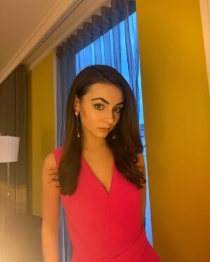 Lara McDonnell Instagram - That’s a wrap on 2022 ❤️ Some of my favourite (and most surreal) moments from this year:

1) Watching Belfast in cinemas and seeing that beautiful film win an Oscar.
2) The Holiday being released.
3) Presenting an award at the IFTAS with the amazing @judehill and @lewismcaskie 
4) The Last Bus being released.
5) Behind the scenes of Greatest Days with older me.
6) Wrapping on Greatest Days with the most amazing cast and crew.
7) Travelling after lockdown.
8) My Debs.
9) Christmas time in London.
10) To be continued…

Here’s to 2023 ❤️ Thank you all for the most incredible year. All my love x
