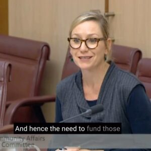Larissa Waters Instagram - The Leaving Violence Program’s well-meaning referral pathways will lead to frontline services who have received no extra funding - what good is it to refer someone to a support service that is already full? 

If the Leaving Violence Program is the best this government can do for women experiencing family, domestic and sexual violence, they aren’t taking the issue seriously.