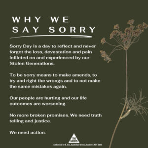 Larissa Waters Instagram - Sorry Day is a day for Australians to reflect on and never forget the loss, devastation and pain inflicted on and experienced by our Stolen Generations. This includes their loss of connection to culture, country, loved ones and language. Their losses cannot be measured.

First Nations people are still feeling the devastating impacts of their communities and families being forcibly and violently torn apart and their babies and children being removed. Sadly this is still an everyday experience for many First Nations people.

We need to continue to recognise and honour their grief and loss but we also acknowledge the strength, spirit and rich culture of Elders and First Nations people. Their courage and resilience continues to lead the way.

On the first Sorry Day since the Voice referendum, we invite reflection on Australia's violent history and the silencing of First Nations voices and the discrimination faced by them every day.

If Labor is committed to truth telling, honouring the vicious history of colonisation and the Stolen Generations, then as we move towards Reconciliation Week they need to implement the Makarrata Commission and the recommendations in the Bringing them Home Report.

First Nations people are hurting. Their outcomes are worsening. No more broken promises. We need action.