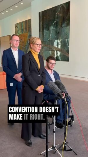 Larissa Waters Instagram - The Government wants to increase the Governor-General’s salary from $495k to $709k. Can’t believe I have to say this (in a cost-of-living crisis) but a $200k pay rise for the Governor-General is not a good look.

Until all low paid workers (mostly women!) get a 43% pay rise, the General-General shouldn’t either.