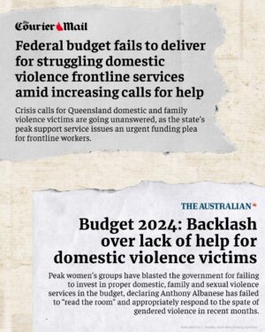 Larissa Waters Instagram - The Budget was the Albanese Government's chance to finally act on the calls from women's safety advocates and experts, and fully fund frontline domestic, family and sexual support services.

Crowing about a $9 billion surplus and continuing to hand out $50 billion in fossil fuel subsidies while refusing to provide $1 billion to properly fund women's safety would be laughable if it weren’t so deadly.