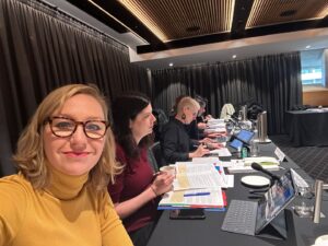 Larissa Waters Instagram - First day of Senate inquiry into menopause hearings is underway here in Sydney! Key witnesses today include:
📢Employers with menopause policies 
📢Pharmaceutical Companies who manufacture MHT
📢Women with lived experience