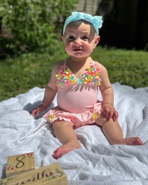 Larissa Wohl Instagram - I can’t believe this little goose is 8 months old 🥹 She’s brought so much joy and sunshine to our lives. she’s also brought so much back and neck pain to our lives 🤣. But I’ll take it for that goofy grin! Swipe right ➡️ for some laughs ❤️
•
•
•
#mom #mama #momlife #mommy #momnashville #larissawohl #baby #babygirl #mybaby #mybabygirl #girlmom #daughterlove #daughter #emma #emmaelizabeth #workingmom #favoritejob #nashbabies #nashvillebaby #larissa #momhood #8monthsold#8months #eightmonthsold #larissawohl #stopgrowing #stoptime #lizziegirl
