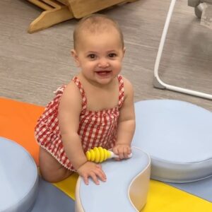 Larissa Wohl Instagram - I used to wonder how I’d handle tough days AND have a baby. Now I wonder how I’d handle tough days WITHOUT having this beautiful, smiley baby ❤️❤️❤️ She makes the world shine even when I’m sad. 🌟 
•
•
•
#pickuptime #mom #mama #momlife #mommy #momnashville #larissawohl #baby #babygirl #mybaby #mybabygirl #girlmom #daughterlove #daughter #emma #emmaelizabeth #workingmom #favoritejob #nashbabies #nashvillebaby #larissa #momhood #9montheold #9months #ninemonthsold #larissawohl #stopgrowing #stoptime #lizziegirl