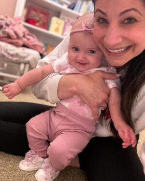 Larissa Wohl Instagram - Somebody wanted to show off her Sunday best 😌💜
Thanks to @ginassimplebeauty for this adorable get up. The shoes are the best!!
•
•
•
 #mom #mama #momlife #mommy #momnashville #larissawohl #baby #babygirl #mybaby #mybabygirl #girlmom #daughterlove #daughter #emma #emmaelizabeth #workingmom #favoritejob #nashbabies #nashvillebaby #larissa #momhood #4months #4monthsold #fourmonthsold #babyshoes #shoes #shoesies #ootd