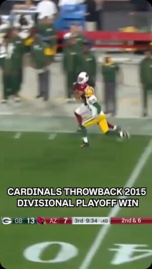 Larry Fitzgerald Jr. Instagram - “LARRY FITZGERALD IS INSANE!” 😤

Throwback to Larry Fitzgerald’s iconic playoff performance in overtime against the Green Bay Packers.