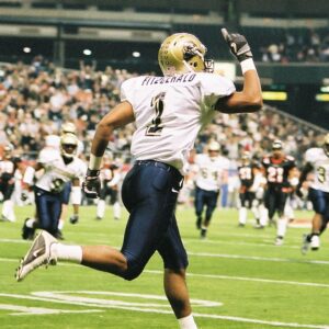 Larry Fitzgerald Jr. Instagram - One of the most dazzling players ever, Larry Fitzgerald produced one of the most decorated careers for a wide receiver in history of college football, including becoming the first sophomore to win honors as the Walter Camp Player of the Year. The Minneapolis, Minnesota, native now becomes the 20th Pitt player to enter the College Football Hall of Fame.

Fitzgerald will be inducted at the 66th NFF Annual Awards Dinner Presented by Las Vegas on Dec. 10, 2024, at Bellagio Resort & Casino in Las Vegas.

Learn how to join us at this year’s dinner via the link in our bio.

#H2P