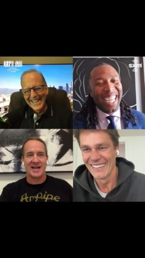 Larry Fitzgerald Jr. Instagram - Episode 2 of ‘Let’s Go!’ is live! First week of the season is in the books, and we’re breaking it down. Talking about the Cowboys’ statement win, Tyreek Hill’s dominant game, and more.

Plus…got to chop it up with a couple of okay QBs 🐐 Stream the episode wherever you listen to podcasts!

@siriusxm @tombrady @jimgray @peytonmanning