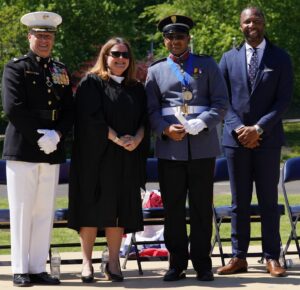 Larry Fitzgerald Jr. Instagram - Truly honored to have spoken with Valley Forge Military Academy’s 96th Corps of Cadets graduating class of 2024 last Saturday. 

Can’t wait to see what is next as they embark on their journeys. Here’s to the graduates and future leaders of tomorrow!