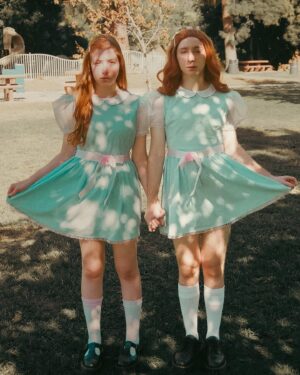Larry Saperstein Instagram - Sorry, this table is for twin ghosts only 💕✨
.
📸 @stephsstories 
.
#shiningtwins #yas