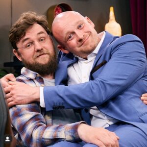 Lasse Rimmer Instagram - Maksimal manlove til @mogensen.jonas, der er en femtedel af holdet på Stormester 5.