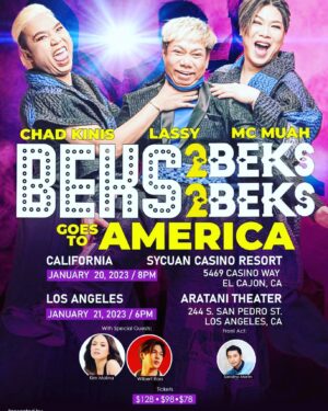 Lassy Marquez Instagram - What’s up Madlang pipol at Mga ka-BB’s natin sa Amerika. Tara na! At manood ng kaunaunahang concert ng Beks Battalion abroad. Sabay sabay tayo magtawanan at magkulitan. Buy your tickets now! See you soon mga ka-BB’s #beksbattalion #UStour2023 #instagood #instagram #instapic #picoftheday #habibilassyofficialfansclub 😊❤️😊