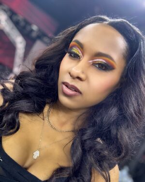 Latasha Harris Instagram - MUVA💋♈️
•
•
•
MUA 💄: @makeupbycarolinevh 

#Aries #AriesSeason #Flava #Beauty #Makeup #Model