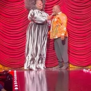 Latrice Royale Instagram - What a treat is to now be #Hosting @rupaulsdragrace “LIVE” in #LasVegas Thank you @larryedwardslv for being such a #Legend and playing along with me in #SlapGame