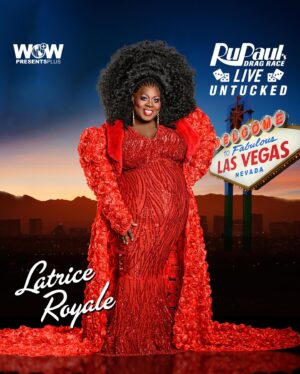 Latrice Royale Instagram - Excuse the beauty! 💋💖 Go behind-the-scenes with #DragRace star @latriceroyale and her @rupaulsdragracelive sisters as they heat up the Las Vegas Strip on and off the stage!

👠 RuPaul’s Drag Race Live Untucked premieres Wednesdays starting April 17 on @wowpresentsplus worldwide

🎟️ #DragRaceVegas tickets on sale now at rupaulsdragracelive.com