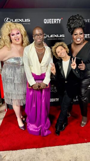 Latrice Royale Instagram - Sooooooo I happen to be in town for the @queerty Awards!!! I HAD A BLAST SEEING EVERYBODY!!! Baby the #Dolls were OUWT‼️ The #Vibe was Electric!!! Here’s a few snaps. I was too caught up to take out my phone. But my sister @morganmcmichaels got it covered😂