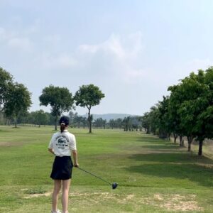 Latthgarmon Pinrojkirati Instagram - ตีโดนลูกก็ดีแค่ไหนแล้ว🥹🫶🏻🏌🏻‍♀️