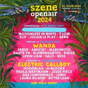 Laura Bilgeri Instagram - @laurabilgeri beim Szene Openair Festival 2024! 
𝙨𝙖𝙫𝙚 𝙩𝙝𝙚 𝙙𝙖𝙩𝙚! 01.-03. August 2024 – Alter Rhein Lustenau (AT)
𝗧𝗶𝗰𝗸𝗲𝘁𝘀 𝘀𝗶𝗰𝗵𝗲𝗿𝗻! www.szeneopenair.at/tickets [Link in Bio]