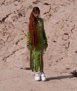 Laura Corbacho Instagram - Wearing @digital_distortion666 for @wag1mag 

Collection: Venus 💕
Photo: @a.batuecas 
Mua: @_marialorain_ 
Hair: @bylamari_ 
Stylist: @livingasmonster
