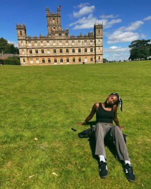 Laura Kariuki Instagram - castles and giggling and shakespeare and frolicking