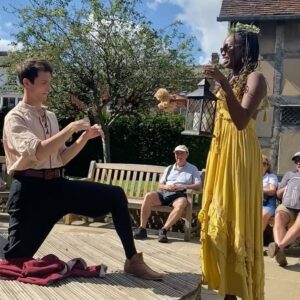 Laura Kariuki Instagram - castles and giggling and shakespeare and frolicking