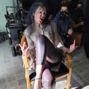 Laura Mennell Instagram - Challenge accepted:  To all professionals in the television/film world, join the challenge to post a photo of you in your job … Just a picture, no description.  The goal is to flood social media with our profession. 

#SAG #AFTRA #sagaftrastrong  #unionstrong #SAGAFTRAstrike #powertoperformers #sagaftra #lauramennell #sagaftramember #100daysstronger #sagaftramembers