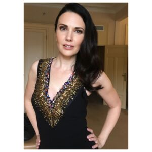 Laura Mennell Instagram - #throwbackthursday to a couple years ago when @historybluebook went to Cannes.  Dreaming of travelling again... 
#💇🏻‍♀️ : @fredericbarat 
#💄 : @elikabavar 
#👗 : @christinajpacelli 
These guys were literally the best glam squad a girl could ask for!
.
.
.
.
.
.
#dreamingoftravel #cannes #mipcom #projectbluebook #lauramennell #mimihynek #redcarpet #littleblackdress #wheniworemorethanyogapants #wishiwasfrench #canadiangirlinfrance #actress #actorslife #mylifeinpictures #canadianactor #tbt #theia #theiacouture #gorjana #gorjanajewelry