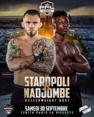 Laureano Staropoli Instagram - C’EST OFFICIEL‼️🔥

Notre athlète @pepilaureanocb, ancien Champion d'@ares_fighting, combattra finalement au #PFLParis contre Baba Nadjombe ce samedi ! 🇦🇷 

#MMAFactory
#ManagementFactory