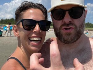Lauren Kelston Instagram - Another year in the books with this guy ❤️ Happy Anniversary @themcmsound
