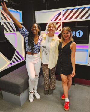 Lauren Layfield Instagram - Back on your radio today from 4pm after a beaut of a week in Luton: four panels, four radio shows, discussing everything from money to health to knife crime, all ahead of R1’s Big Weekend. Finished it seeing some comedy and staying out way too late with @lilliemaenot, gotta get that balance.💖