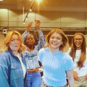 Lauren Layfield Instagram - Life Hacks Show 1 complete. What a joy of a show. What a gorgeous girl gang to do it with. Thanks to the lovely @bbcradio1 listeners for being SO welcoming. See you next week💜