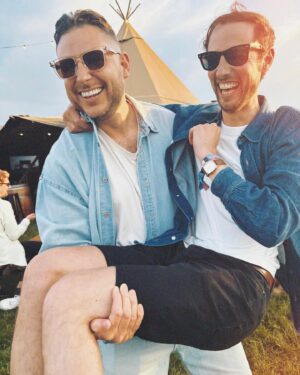 Lauren Layfield Instagram - Last ones. Soz to bang on but it’s just not wasted on me how lucky I am to have joined the @bbcradio1 family.🖤

1. Me and @louischads first met more than 10 years ago at a group of local radio stations in the Midlands. We said we always wanted to work at Radio 1. Louis - because he’s the biggest radio nerd I’ve ever known - got there way before me and is smashing it and I’m so happy I got to join him and make our 20-year-old-selves proud.
2. @lilliemaenot. The LMS. What luck to have been given her as a producer.🍀
3. @mansithejourno’s first festival. Bought a digi camera. Bought tissues out during the @raye set.💜 
4. The way I could bang on about the @thelastdinnerparty forever. The charisma! The stage presence! Christ!
5 & 6. Bring your boys to work day.
7. Golden hour✨
8. “We could be lifted, from the shadows, lifted.”
9 & 10. Buggy life. @louischad doing some classic Chadwicking.