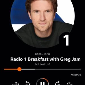 Lauren Layfield Instagram - Just a fun couple of mornings on BBC Flippitydibitydoo. Can’t get away with NOTHING cheers @greg_james x
