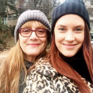 Lauren Lee Smith Instagram - 2 years 

Miss her so much 
Every damn day 
We laughed allot.

Year two holds a whole new type of grief.
It’s a crazy journey.

I found this song after going through our old emails 
We were obsessed 😭
#rockstarinxs 
It still holds up.

🤍