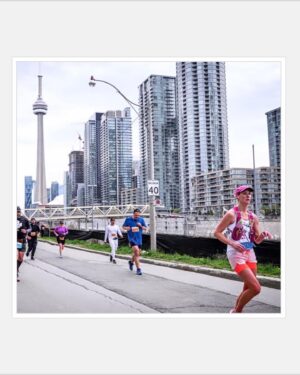 Lauren Lee Smith Instagram - Last year was for my mom who although wasn’t physically there.. I felt her the whole way saying “ why the fu?k are you doing this !!! “ 😂
This year was for my daughter…who over the course of her 7 years has had much of the same opinion “ mommy ughhhh why do you have to going running so much ?! “
This year I think she started to understand what running is for me and why it’s an important part of my life 
She was SO excited about the idea of waiting for me at the finish line, that despite a stomach bug and a bad knee I knew I had to at least give it a shot 😅

At the halfway point I gave in to the fact that I was not going to meet my original goal.. or my secondary goal..so I turned off my devices and notifications and stopped calculating my time and decided to lean in to alllll the sensations…mostly very uncomfortable ones! 
I ended up smiling through the last quarter knowing however long it took she would be waiting at the finish line and that’s all that mattered 🤍

Next year will be for me!
I’ll get that PB 💪🏻

@torontomarathon