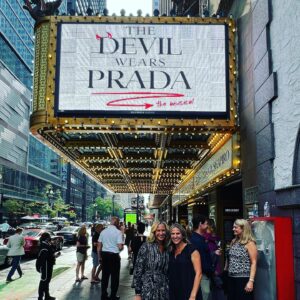 Lauren Weisberger Instagram - Opening Night! Nothing better than getting to enjoy this incredible night with family and friends. To the entire company, who have worked tirelessly these past few weeks: YOU ROCKED IT. And to the brilliant creative team—Anna, Kate, Shaina, James, David, a little someone named Elton, and most of all, Kevin—thank you for making my story come to life in a new and beautiful way. That’s all.