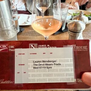 Lauren Weisberger Instagram - So this happened…The Devil Wears Prada is officially in previews! 🎭