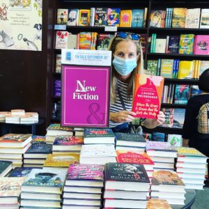 Lauren Weisberger Instagram - Sneaked into my all-time favorite B&N store today to spy on book placement. Ahem. If an author claims they don’t this (or the old switcheroo-for-more-prime-exposure move), I suppose that makes them real and true fiction aficionados 😉.