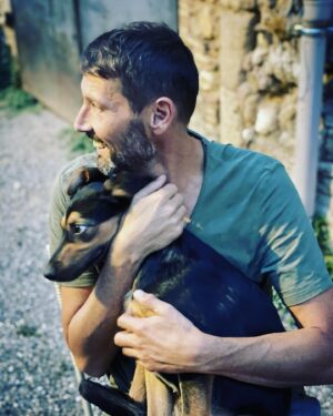 Laurent Kerusoré Instagram - Bonne semaine à tous! #ilovemydog #dog #chienmarocain #lundi #bonnesemaine #instadog #viedevillage #happydog #❤️