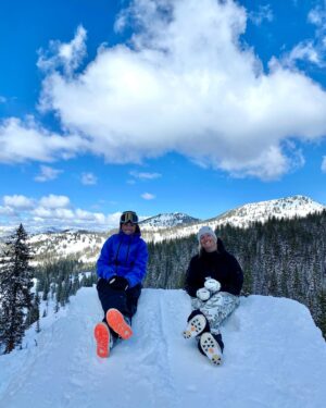 Laurie Blouin Instagram - Thank you @nitro_snowboards for such a fun week❤️‍🔥 #Snowboarding #Brighton #Utah