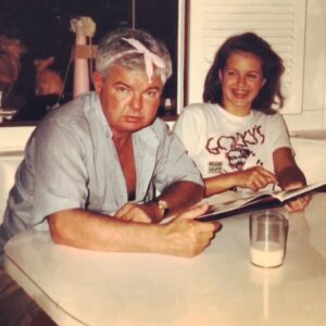Laurie Fortier Instagram - Missing this guy on Fathers Day. Love you daddy❤️ #rip
( and btw who remembers Gorkey’s in LA??
“Foodski Funski Brewski” 😜)
.
.
.
#classic #LA #happyfathersday 
#daddysgirl #onlyonelife