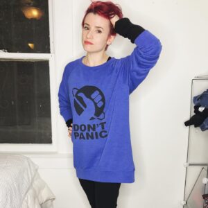 Laurie Penny Instagram - This content brought to you by the Sirius Cybernetics Corporation.