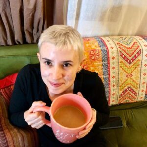 Laurie Penny Instagram - Finally, a correctly sized mug.