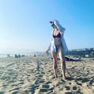 Laurie Penny Instagram - Went to the beach. None of this is very on-brand, but it’s 2020, and also there were pelicans.