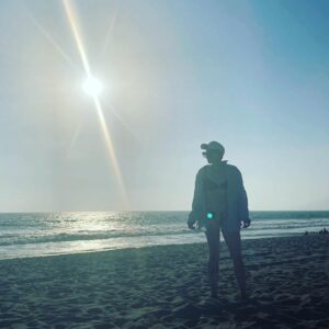Laurie Penny Instagram - Went to the beach. None of this is very on-brand, but it’s 2020, and also there were pelicans.