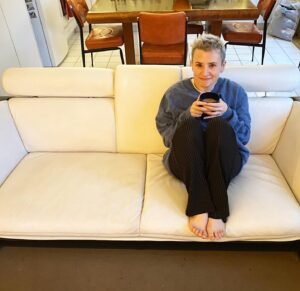 Laurie Penny Instagram - When you ordered your wife on Wish dot com. 
‘This took three months to arrive, is smaller than advertised and has clearly been handled extensively.’